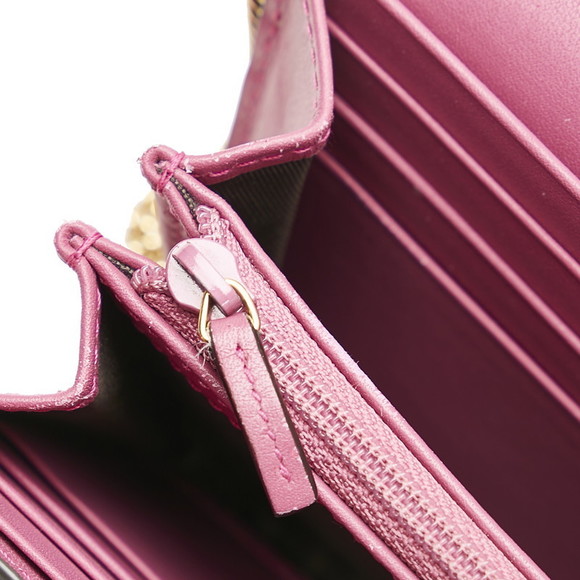 Gucci GG Supreme Padlock Chain Wallet Shoulder Bag Brown - Picture 8 of 12